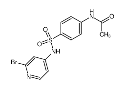 18345-59-0 structure, C13H12BrN3O3S