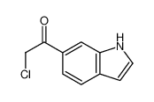 2-chloro-1-(1H-indol-6-yl)ethanone 123216-45-5