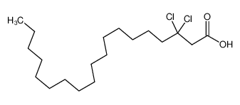 2,2-Dichlorooctadecanoic acid 56279-50-6