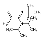 N'-tert-butyl-2-methyl-N,N-di(propan-2-yl)prop-2-enimidamide 75224-90-7