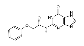 N-(6-氧代-3,7-二氢嘌呤-2-基)-2-苯氧基-乙酰胺图片