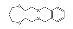3,6,10,13-tetrathiabicyclo[13.4.0]nonadeca-1(19),15,17-triene 25676-64-6