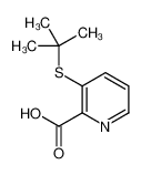 3-tert-butylsulfanylpyridine-2-carboxylic acid 178811-41-1
