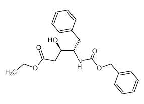 Ethyl 4(S)-(benzyloxyformamido)-3(R)-hydroxy-5-phenylpentanoate 158744-37-7