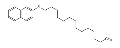 2-tetradecylsulfanylnaphthalene 5060-69-5