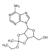 [4-(6-aminopurin-9-yl)-2-ethoxy-2-methyl-3a,4,6,6a-tetrahydrofuro[3,4-d][1,3]dioxol-6-yl]methanol