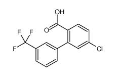 4-chloro-2-[3-(trifluoromethyl)phenyl]benzoic acid 1261599-90-9