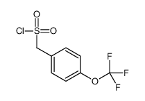 [4-(Trifluoromethoxy)phenyl]methanesulfonyl chloride 683813-55-0