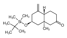 89949-94-0 (-)-(4aS,7R,8aR)-7-(tert-butyldimethylsilyl)oxy-5-methylene-8a-methyl-decahydronaphthalen-2-one