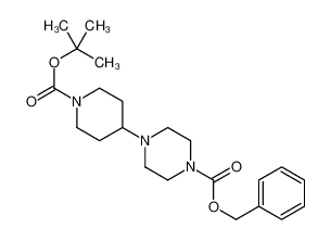 benzyl 4-[1-[(2-methylpropan-2-yl)oxycarbonyl]piperidin-4-yl]piperazine-1-carboxylate