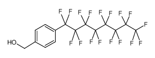 [4-(1,1,2,2,3,3,4,4,5,5,6,6,7,7,8,8,8-heptadecafluorooctyl)phenyl]methanol 163114-33-8
