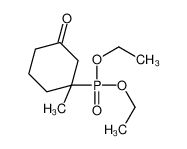 3-diethoxyphosphoryl-3-methylcyclohexan-1-one 67492-99-3