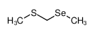 70873-58-4 methyl methylthiomethyl selenide