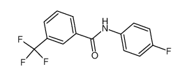 N-4-FLUOROPHENYL-3-(TRIFLUOROMETHYL)BENZAMIDE 33489-71-3