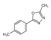 2-methyl-5-p-tolyl-1,3,4-oxadiazole 25877-53-6