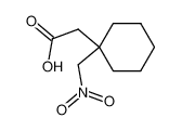 1-(nitromethyl)cyclohexyl-acetic acid 277333-40-1