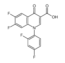 1-(2,4-二氟苯基)-6,7-二氟-1,4-二氢-4-氧代喹啉-3-羧酸
