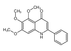 5,6,7-trimethoxy-2-phenyl-1H-quinolin-4-one 159188-35-9