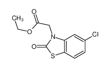 ethyl 2-(5-chloro-2-oxo-1,3-benzothiazol-3-yl)acetate 85750-08-9