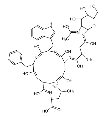 183747-35-5 structure, C45H60N10O14