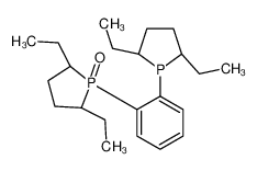 (2R,5R)-1-{2-[(2R,5R)-2,5-Diethyl-1-phospholanyl]phenyl}-2,5-diet hylphospholane 1-oxide 924294-55-3