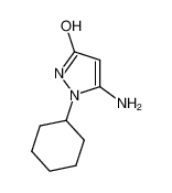 5-氨基-1-环己基-1,2-二氢-3H-吡唑-3-酮