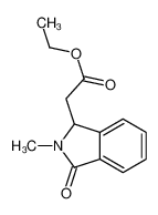 ethyl 2-(2-methyl-3-oxo-1H-isoindol-1-yl)acetate 77533-44-9