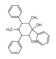 1,3,5-trimethyl-2,4,6-triphenylpiperidin-4-ol