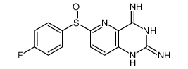 6-(4-fluorophenyl)sulfinylpyrido[3,2-d]pyrimidine-2,4-diamine 95096-02-9