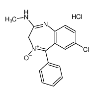 chlordiazepoxide hydrochloride 438-41-5