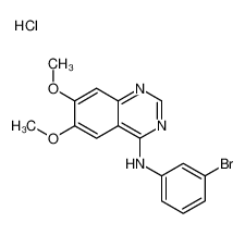 4-[(3-溴苯基)氨基]-6,7-二甲氧基喹唑啉盐酸盐盐