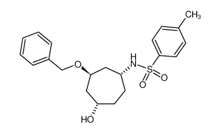 115522-51-5 N-((1R,3S,5S)-3-(benzyloxy)-5-hydroxycycloheptyl)-4-methylbenzenesulfonamide