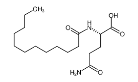 (2S)-5-amino-2-(dodecanoylamino)-5-oxopentanoic acid 109570-04-9