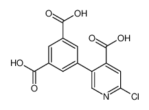 5-(4-carboxy-6-chloropyridin-3-yl)benzene-1,3-dicarboxylic acid 1261960-51-3