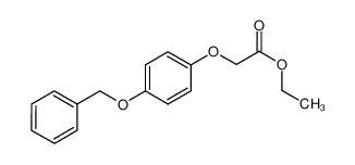 ethyl 2-(4-phenylmethoxyphenoxy)acetate 142717-44-0