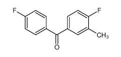 (4-fluoro-3-methylphenyl)-(4-fluorophenyl)methanone 59396-50-8