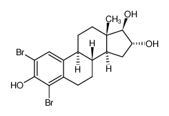 2,4-dibromoestratriol 19590-54-6
