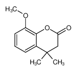 98910-56-6 3,4-dihydro-8-methoxy-4,4-dimethyl-2H-1-benzopyran-2-one