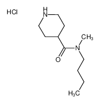 N-Butyl-N-methyl-4-piperidinecarboxamidehydrochloride 98%