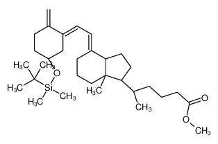 (3beta,5Z,7E)-3-(叔-丁基二甲基硅烷基氧基)-9,10-开环胆甾-5,7,10(19)-三烯-24-羧酸甲酯