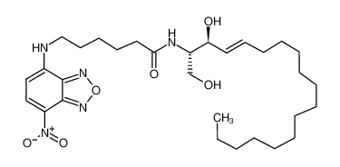 N-{6-[(7-nitro-2,1,3-benzoxadiazol-4-yl)amino]hexanoyl}sphingosine 86701-10-2