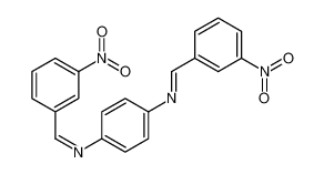 15223-32-2 1-(3-nitrophenyl)-N-[4-[(3-nitrophenyl)methylideneamino]phenyl]methanimine