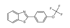 2-[4-(trifluoromethoxy)phenyl]-1,3-benzothiazole 831242-63-8