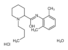 bupivacaine hydrochloride hydrate 73360-54-0