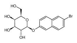 (2S,3R,4S,5R,6R)-2-(6-bromonaphthalen-2-yl)oxy-6-(hydroxymethyl)oxane-3,4,5-triol 15572-30-2