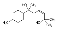 2-methyl-6-(4-methylcyclohex-3-en-1-yl)hept-3-ene-2,6-diol 55626-67-0
