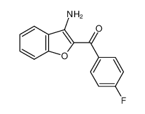 (3-AMINO-1-BENZOFURAN-2-YL)(4-FLUOROPHENYL)METHANONE 128170-38-7