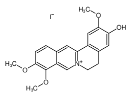 Jatrorrhizine, iodide