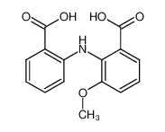 2-((2-Carboxyphenyl)amino)-3-methoxybenzoic acid 88377-32-6