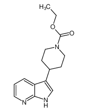 ethyl 4-(1H-pyrrolo[2,3-b]pyridin-3-yl)piperidine-1-carboxylate 612097-74-2